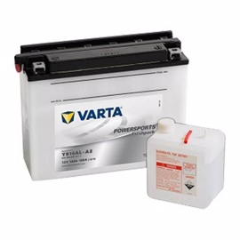 Varta 516016012 MC-batteri 12-volt 16 Ah (+pol till höger)